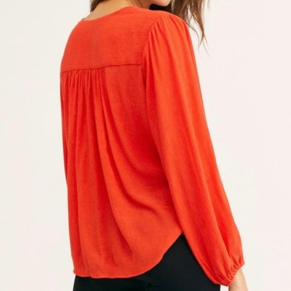 FREE PEOPLE Check On It Wrap Top - Picture 3 of 11